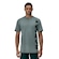 Camiseta Oakley Big Bark Tee - Masculina VERDE/PRETO