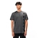 Camiseta Oakley Big Bark Tee - Masculina CINZA ESCURO/PRETO