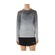 Camiseta Asics Manga Longa - Feminina CINZA