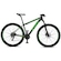 Bicicleta Aro 29 KRW S30 Alumínio - Freio Hidráulico com Trava - Câmbio Shimano Acera - 27 Velocidades - Unissex PRETO/VERDE