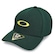 Boné Aba Curva Oakley Tincan Remix Cap - Fechado - Adulto VERDE/AMARELO