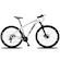 Bicicleta Aro 29 KSW XLT MTB - Freio Hidráulico - Câmbio Shimano Altus - 27 Marchas BRANCO/PRETO