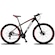 Bicicleta Aro 29 KSW XLT - Freio Hidráulico - Câmbios Shimano - 21 Marchas PRETO/VERMELHO