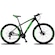 Bicicleta Aro 29 KSW XLT - Freio a Disco - Câmbio Importado - 21 Marchas - Adulto PRETO/VERDE