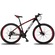 Bicicleta Aro 29 KSW XLT MTB - Freio Hidráulico - Câmbio Shimano Altus - 27 Marchas PRETO/VERMELHO