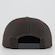 BONÉ ABA CURVA DO INTERNACIONAL ESCUDO FUTFANATICS - SNAPBACK - ADULTO VERMELHO