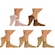 Kit Meias Soquete Selene Fio 15 com 5 Pares - Feminina MARROM/BRANCO