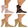 Kit Meias Soquete Selene Fio 15 com 4 Pares - Feminina MARROM/BRANCO