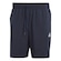 Bermuda adidas Essentials Small Logo - Masculina AZUL ESC/BRANCO