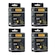 Kit Câmara de Ar 29 x 1.75/2.35 Pirelli MTB Bico Fino 48 mm - 4 unidades PRETO
