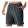 Bermuda Masculina Mizuno Tennis Master M7 CINZA/PRETO