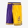 Bermuda Nike Los Angeles Lakers - Masculino AMARELO