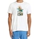 Camiseta Hurley Skull Flower - Masculina BRANCO
