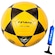 Kit Bola de Futevôlei Poker Vulcanizada Rio Oficial PU + Bomba AMARELO