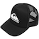 Boné Quiksilver Trucker 3D - Snapback - Adulto PRETO