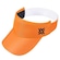 Viseira HUPI Liso - Adulto LARANJA