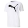 Camiseta Puma Manga Curta Active Big Logo - Masculina BRANCO/PRETO