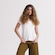 Camiseta Insider Tech Gola V - Feminina Off White