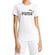 Camiseta Puma Feminina Manga Curta Essentials Logo Tee BRANCO/PRETO