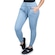 Calça de Moletom MVB Modas Cintura Alta Ribana - Feminina CINZA