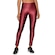 Calça Legging Run More Power Cetim - Feminina VINHO