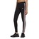Calça Legging adidas 3 Stripes - Feminina PRETO/ROSA