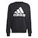 Blusão de Moletom adidas Essentials Big Logo - Masculino PRETO/BRANCO