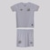 Kit de Uniforme do Santos I 2023 Umbro - Infantil BRANCO