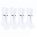 Kit de Meiões Puma Liga Core com 4 Pares - Adulto BRANCO