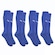 Kit de Meiões Puma Liga Core com 4 Pares - Adulto AZUL
