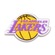Jibbitz Crocs NBA Los Angeles Lakers BRANCO