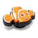 Jibbitz Crocs Disney Pixar Nemo BRANCO