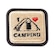 Jibbitz Crocs I Love Camping Patch BEGE