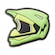 Jibbitz Crocs Capacete Trilha BRANCO