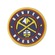 Jibbitz Crocs Nba Denver Nuggets Logo Azul/Amarelo