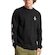 Camiseta Manga Longa Volcom Iconic - Masculina PRETO