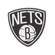Jibbitz Crocs Nba Brooklyn Nets Logo BRANCO