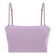 Top Fitness She Faixa Microfibra sem Costura Canelado - Feminino ROXO