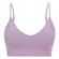 Top Fitness She Triângulo Microfibra sem Costura Canelado - Feminino ROXO