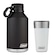 Kit Coleman com Growler e Copo Térmico com Tampa - 600ml PRETO