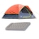 Kit Barraca de Camping 6 Pessoas Tulum Coleman + Colchão Inflável CINZA