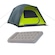 Kit Barraca de Camping 2 Pessoas Amazonia Coleman + Colchão Inflável CINZA