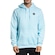 Blusão de Moletom com Capuz Quiksilver Canguru Transfer Round - Masculino AZUL