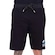 Bermuda de Moletom Starter Collab Smurfs - Masculina PRETO
