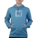 Blusão de Moletom Hang Loose Mol Logo com Capuz - Masculino AZUL