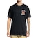 Camiseta DC Shoes Stuck On You WT23 - Masculina PRETO