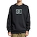 Blusão de Moletom sem Capuz DC Shoes DC Star Crew WT23 - Masculino PRETO