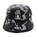 Chapéu Element Sky Bucket Dupla Face - Adulto PRETO