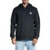 Blusão de Moletom com Capuz Aberto Transfer Round Plus Size W23 - PRETO