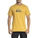 Camiseta Quiksilver Comp Logo Color WT23 - Masculina Mostarda AMARELO